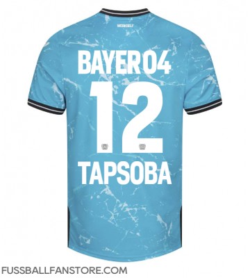 Bayer Leverkusen Edmond Tapsoba #12 Replik 3rd trikot 2023-24 Kurzarm